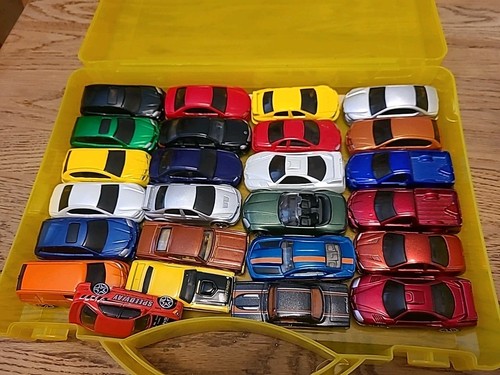 Die cast toy cars yellow - toy,